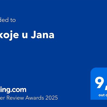 Pokoje U Jana カジミエシュ・ドルニ エクステリア 写真